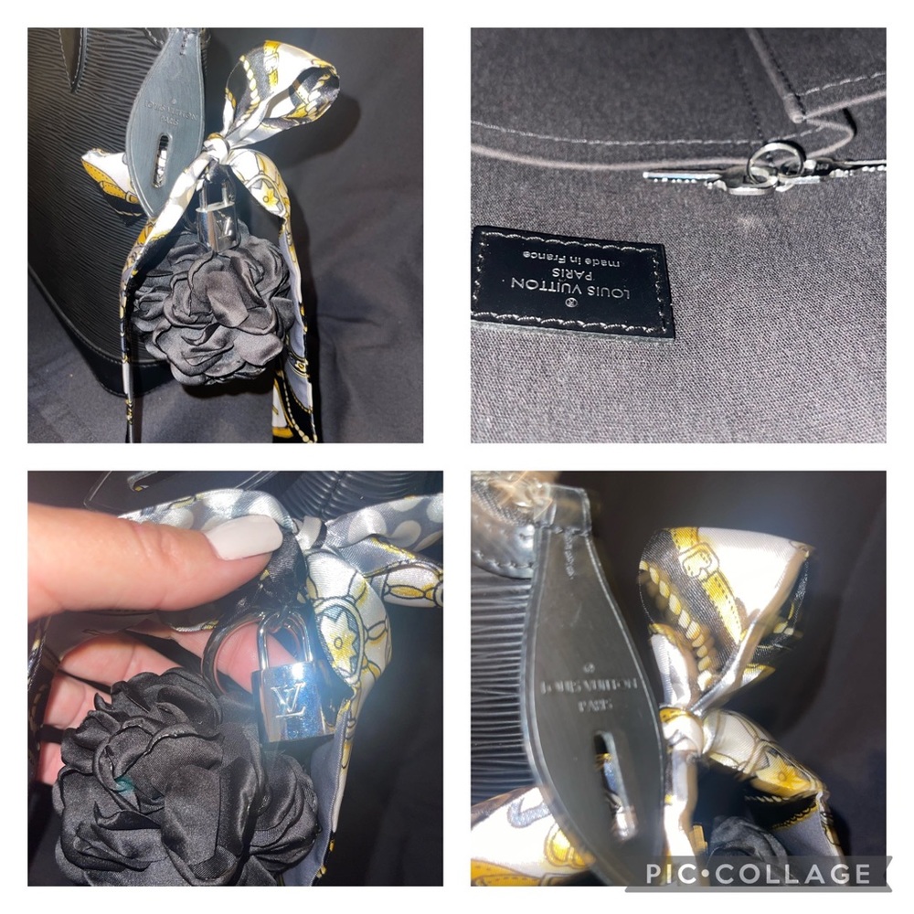 ⭐️FALL SALE⭐️ Louis Vuitton Black Epi Lockit Vertical Satchel - Picture 5 of 16